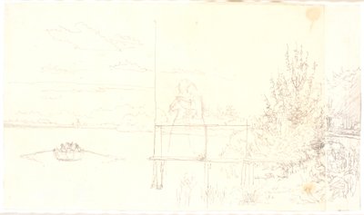 从Dosseringen经Sortedamssøen向Nørrebro的方向看去。 作者 克里斯汀·科布（ChristenKøbke）