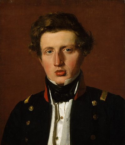 Valdemar Hjartvar Købke 1813-1893，艺术家的兄弟，约1838年。 作者 克里斯汀·科布（ChristenKøbke）
