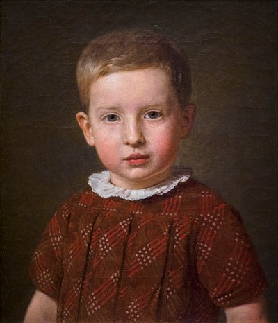 艺术家的侄子约翰-雅各布-克罗恩（Johan Jacob Krohn）小时候的样子 作者 克里斯汀·谢勒鲁普·科布克