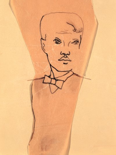 Porträt von Rene Crevel 作者 克里斯蒂安·贝拉尔