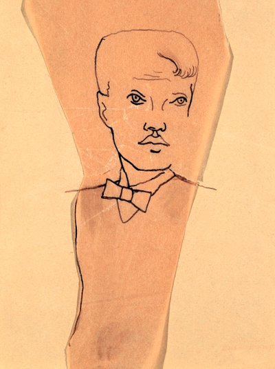 Rene Crevel的肖像》，1900-1935年 作者 克里斯蒂安·贝拉尔