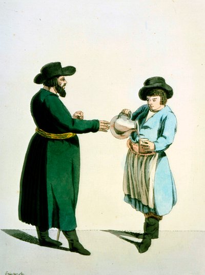 Kvass供应商，1799年。 作者 克里斯蒂安·格特弗里德·海因里希·盖斯勒