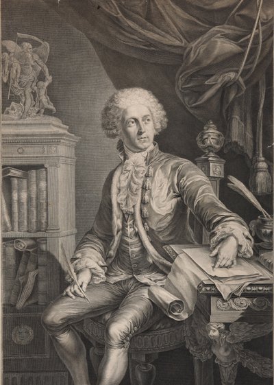 Alexander Michaylovich Belosselsky-Belozersky王子的肖像，1752-1809，18世纪最后一刻 作者 克里斯蒂安·戈特利布·舒尔茨
