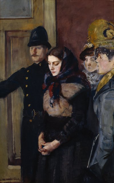 阿尔贝蒂娜（素描） 作者 克里斯蒂安·克罗格（Christian Krohg）