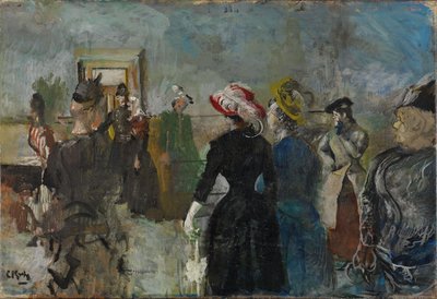 阿尔贝蒂娜 作者 克里斯蒂安·克罗格（Christian Krohg）