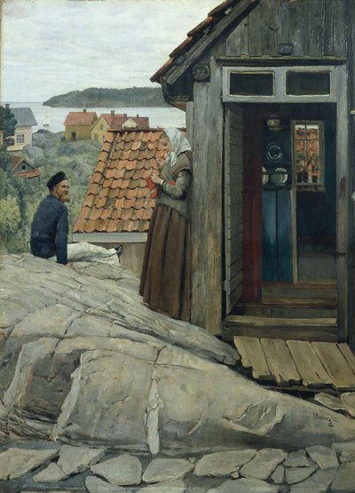 从海岸出发 作者 克里斯蒂安·克罗格（Christian Krohg）