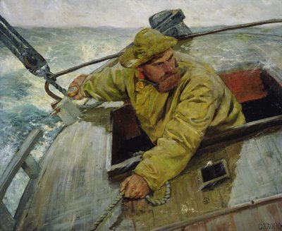 艰难的 Alee 作者 克里斯蒂安·克罗格（Christian Krohg）