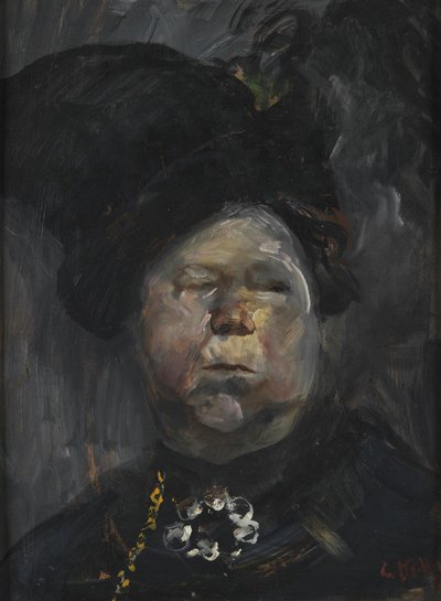 布洛姆夫人 作者 克里斯蒂安·克罗格（Christian Krohg）