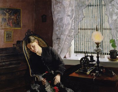 裁缝 作者 克里斯蒂安·克罗格（Christian Krohg）