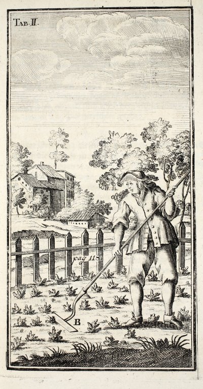 酒吧锄头，酒吧。 1753-55，图林根州的爱尔福特 作者 克里斯蒂安·雷查特