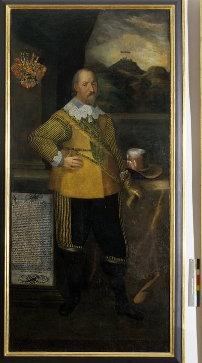 约翰·菲利普，萨克森公爵，1636年 作者 克里斯蒂安·里希特