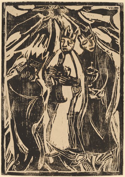 Magi，约1910年。 作者 克里斯蒂安·罗夫斯