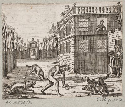 插图 til Adam Olearius，"Persianischer Rosenthal von einem Sinnreichen Poeten Schich Saadi[......]"，石勒苏益格，1660 年 作者 克里斯蒂安·罗斯吉瑟