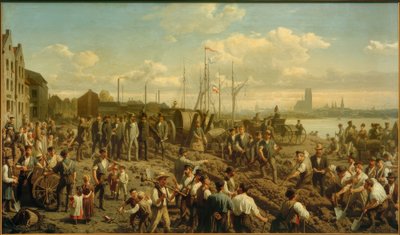 铺设电报电缆1878 作者 基督徒卖