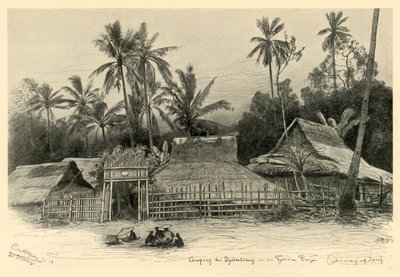 爪哇三宝垄附近的坎普，1898年。 作者 克里斯蒂安·威廉·艾尔斯
