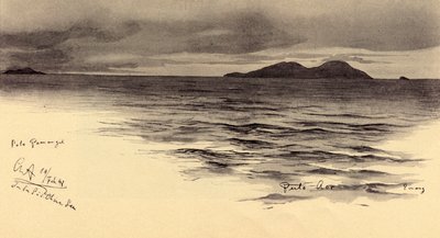 Caller岛，马来亚，1898年。 作者 克里斯蒂安·威廉·艾尔斯