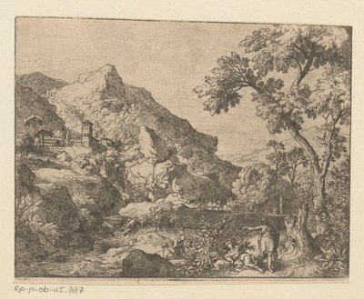 阿卡迪亚山景 作者 克里斯蒂安·威廉·欧内斯特·迪特里希