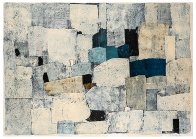 城堡，2017（纸上单版画） 作者 克里斯蒂娜·费迪克