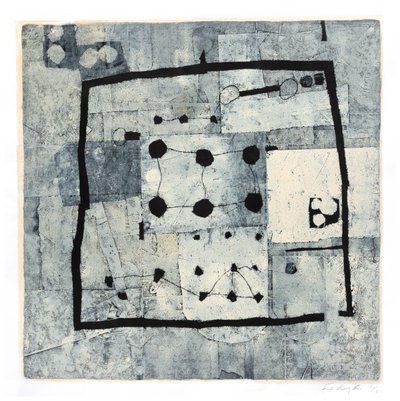 活的空气》，2017 年（纸上单版画） 作者 克里斯蒂娜·费迪克