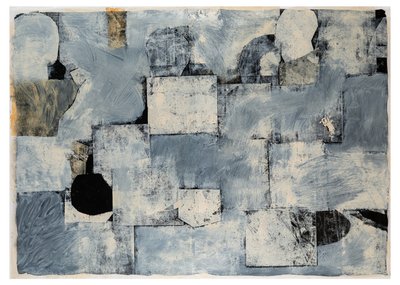 凡人的威严》，2017 年（单色版画/纸上绘画） 作者 克里斯蒂娜·费迪克