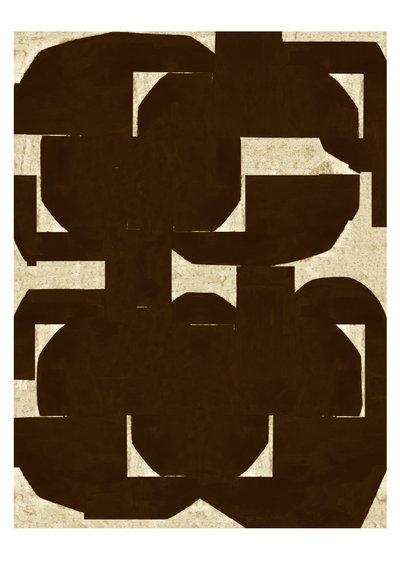 大蛇，2020（单版画） 作者 克里斯蒂娜·费迪克