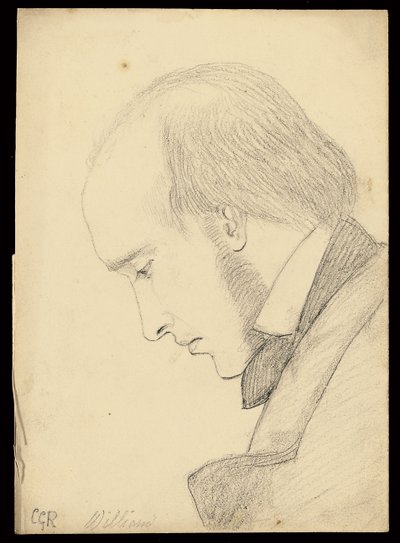 威廉·迈克尔·罗塞蒂的肖像 作者 克里斯蒂娜（Christina Georgina）Rossetti