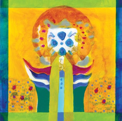 保护者》，约 2009 年（丙烯酸画板） 作者 克里斯蒂娜·萨吉