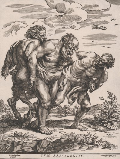 西利努斯的游行，约1652年。 作者 克里斯托弗·杰格