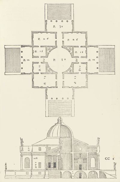 安德烈-帕拉迪奥的《建筑四书》，1570年 作者 Christoph Krieger