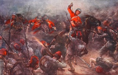 8月28日德鲁里-罗的骑兵队在卡萨辛的冲锋情况 作者 克里斯托弗（之后）克拉克