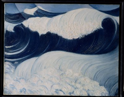 The Wave，1917 作者 Christopher Richard Wynne Nevinson