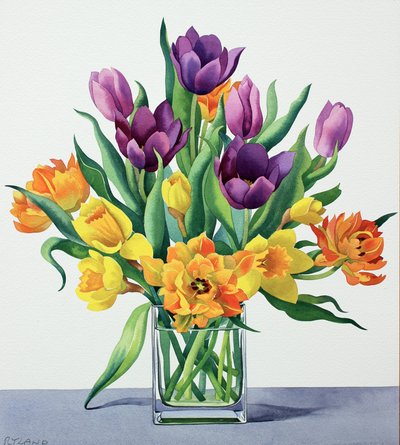 Spring Flowers 作者 克里斯托弗·莱兰