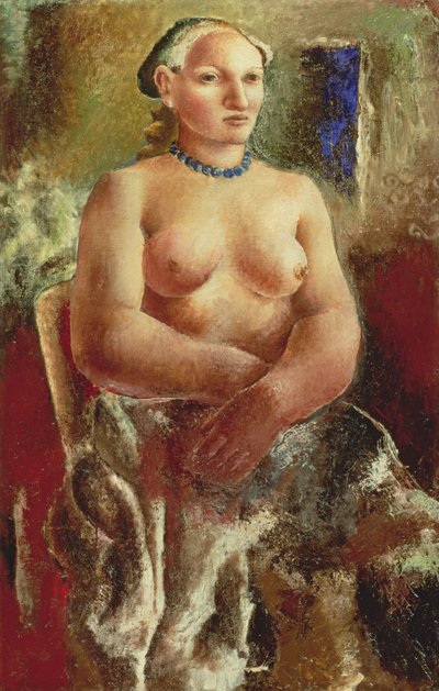 蓝色项链，1926年 作者 克里斯托弗·伍德