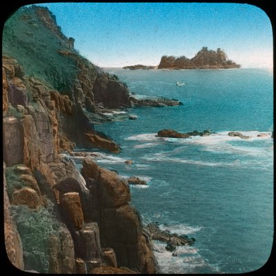 19世纪末或20世纪初，康沃尔郡的Lands End 作者 教堂军灯部
