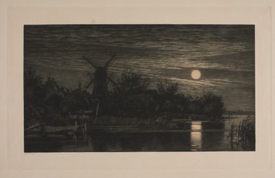 图巴克的月夜 作者 西柳斯·约翰内斯·康拉德·安徒生