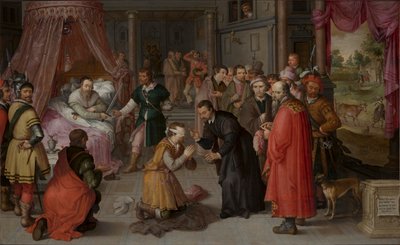 荷兰伯爵威廉三世的正义》 作者：Claes Jacobsz. van der Heck 阿尔克马尔市立博物馆 021015 作者 克莱斯·雅各布斯·范·德·赫克