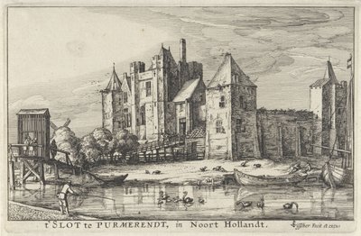 Purmerend 的 Purmersteijn 城堡 作者 克拉斯·扬斯。维舍尔 (II)