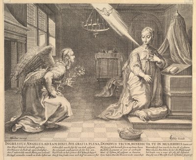 天使报喜节，1652年之前。 作者 克莱斯·詹斯·维舍