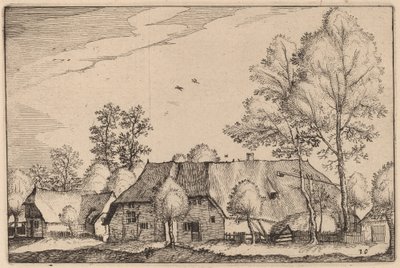 大农场 作者 Claes Jansz Visscher 仿照 Johannes van Doetechum，仿照卢卡斯的长老