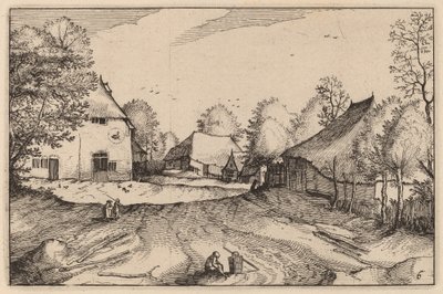 燕窝旅馆 作者 Claes Jansz Visscher 仿照 Johannes van Doetechum，仿照卢卡斯的长老