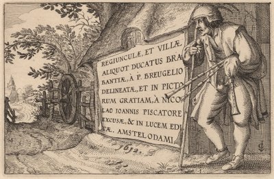标题页 作者 Claes Jansz Visscher 仿照 Johannes van Doetechum，仿照卢卡斯的长老