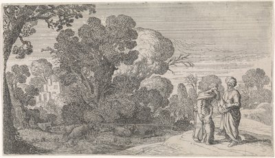 驱逐夏甲和以实玛利
亚伯拉罕史 作者 Claes Moeyaert