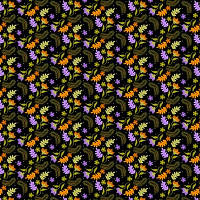 Night Leaves pattern 作者 克莱尔·亨特利