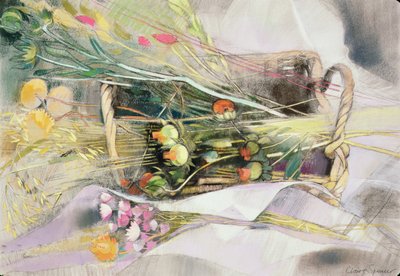 干花篮子（ 作者 克莱尔·斯宾塞