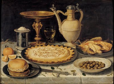 Nature morte - Still Life - Peinture de Clara Peeters (1594-1658) 作者 夏洛特·埃文斯