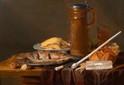 静物与粘土管标杆Peeters，克拉拉 作者 夏洛特·埃文斯