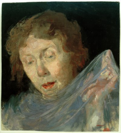 自画像 作者 Clara Siewert