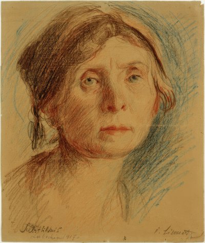 自画像 作者 Clara Siewert