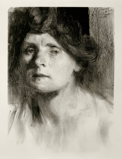 自画像 作者 Clara Siewert
