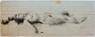 向死去的女巫素描 作者 克拉拉·西沃特（Clara Siewert）